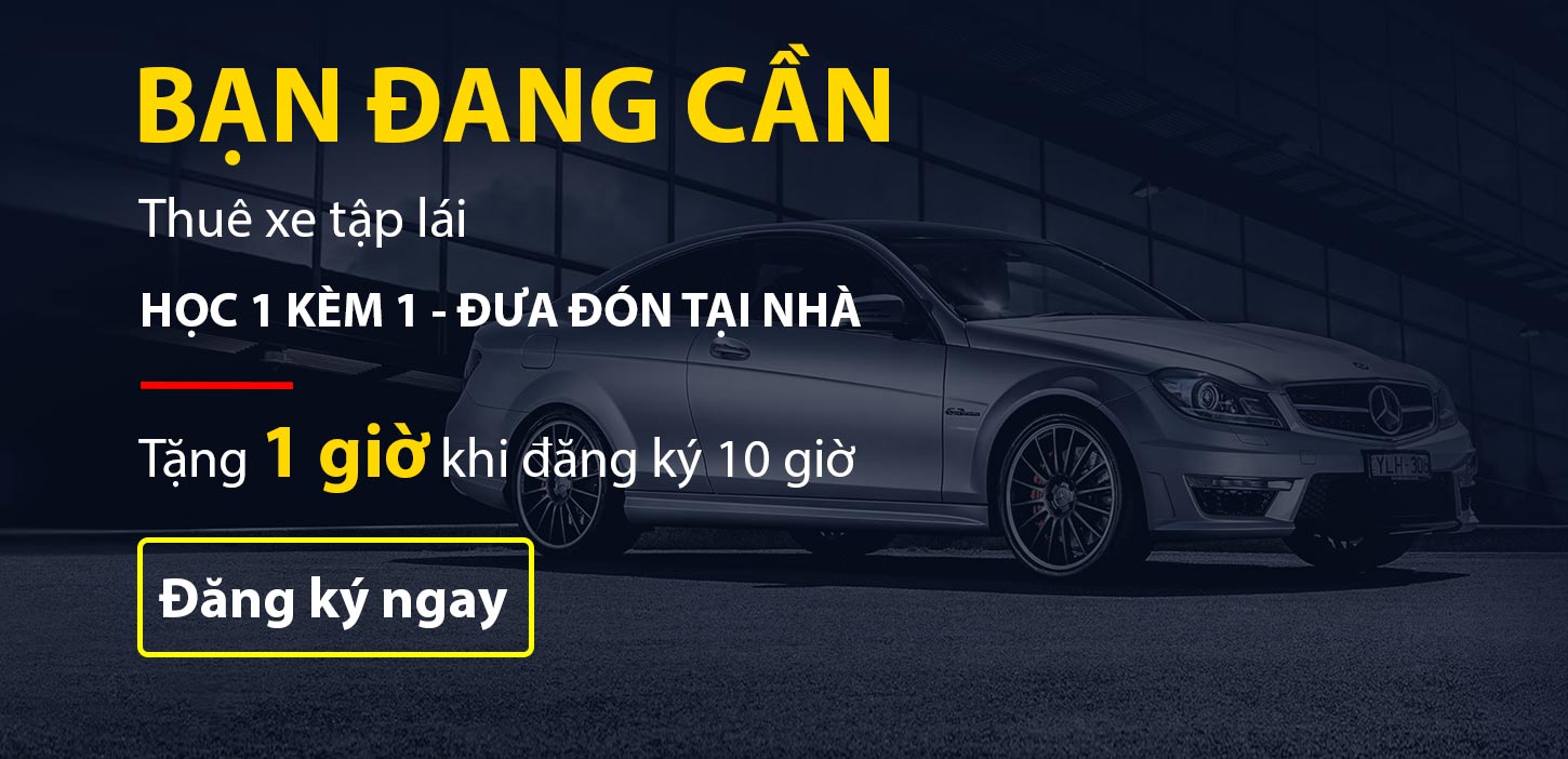 Thuê Xe Tập Lái Số Sàn